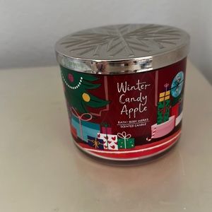 Bath & Body Works Winter Candy Apple Candle 14.5 oz